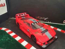 4001 DELTA PLASTIC FERRARI F40 BODY RC ARMA REVENGE 1/8 - FIN INCLUDED