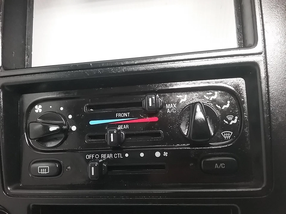 Ford Windstar 1999-2003 aire acondicionado control de clima con bisel XF2H-19E764-B Foto 2 de 4