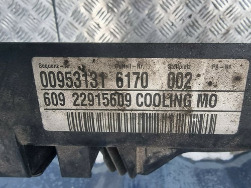2008-2013 VAUXHALL INSIGNIA 2.0 CDTI RADIATOR AND AIR CON TWIN FANS 22915609 - Picture 3 of 5