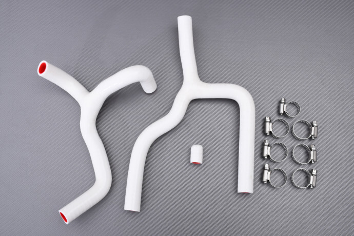 Durite de radiateur blanche Beta RS 450 pour éviter la surchauffe 4T