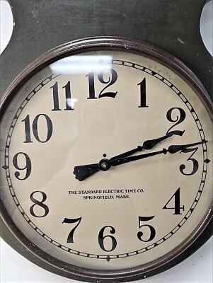 Antique School House Clock. The Standard Electric Time Company 2