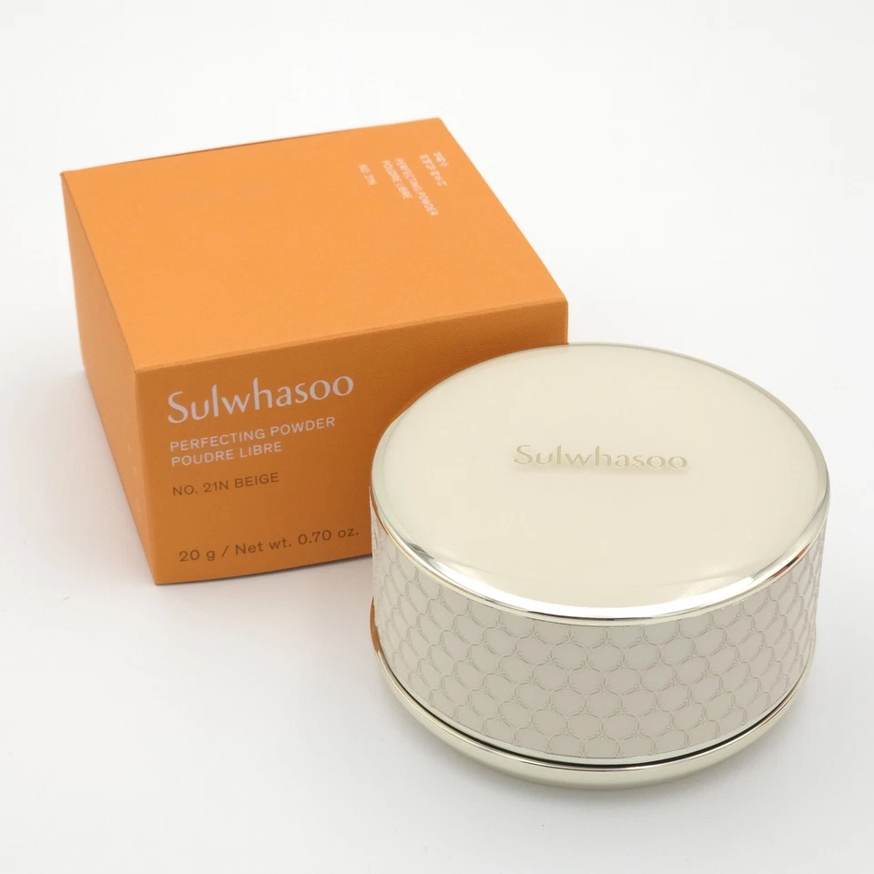 Sulwhasoo Perfecting Powder 20g Finish Makeup 3 Color Shade K-Beauty - Image 4 of 4