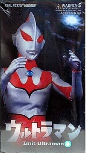 New Medicom Toy Real Action Heroes RAH Imit Ultraman From Japan - Afbeelding 1 van 3