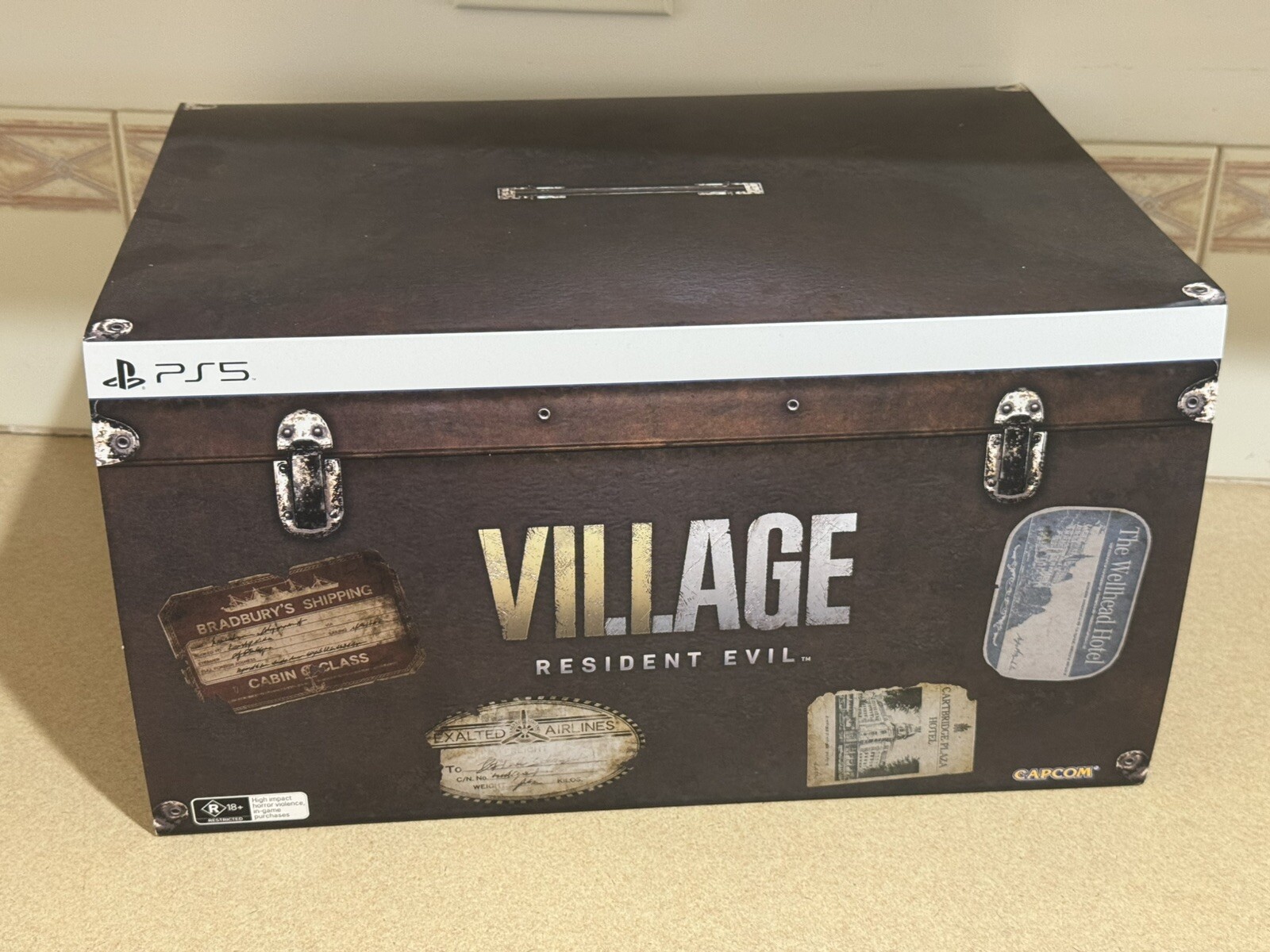 PS5 Resident Evil BIOHAZARD Village COLLECTOR'S EDITION 2021 NO STATUE-image
