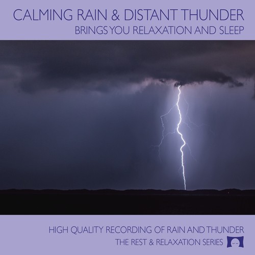 Calming Rain & Distant Thunder - Nature Sounds CD - Relaxation & Sleep - Used