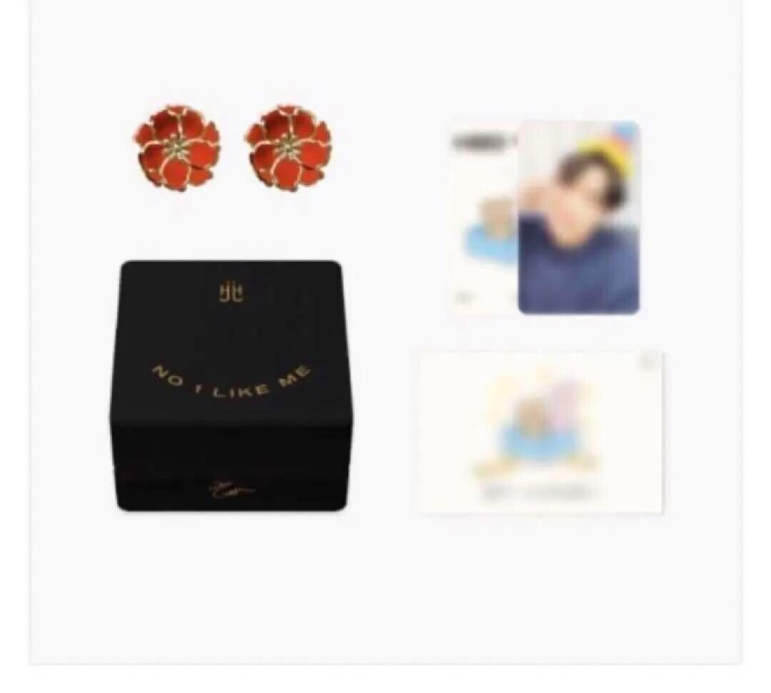 ATEEZ Hongjoong HBD Pierced Earrings + Case OUR STORY