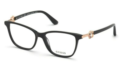 Montatura per occhiali da vista donna Guess montature cat eye neri