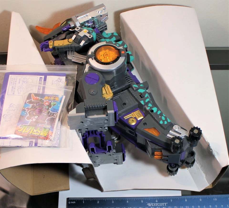 Transformers Beast Wars 2 GIGASTORM / Trypticon - Abierto/Completo (Takara 1998) Foto 3 de 4