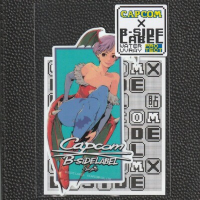 CAPCOM x B-Side Label Sticker VAMPIRE SAVIOR DARKSTALKERS Lilith