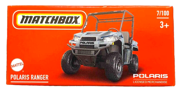 Matchbox Polaris Ranger 7/100 2024 Power Grabs 1:64 Modellauto Spielzeug Buggy-image