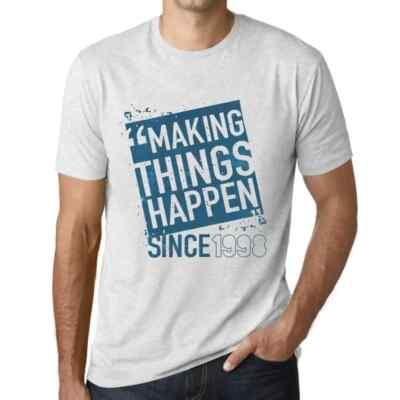 ULTRABASIC Herren T-Shirt Dinge bewegen seit 1998 Making Things