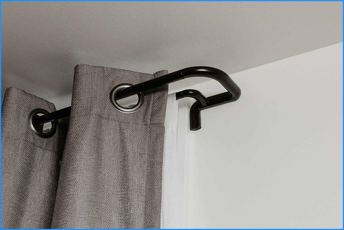 144 inch curtain rod