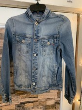 Replay Denim Jeans Jacket Blue Light Jacket Size M
