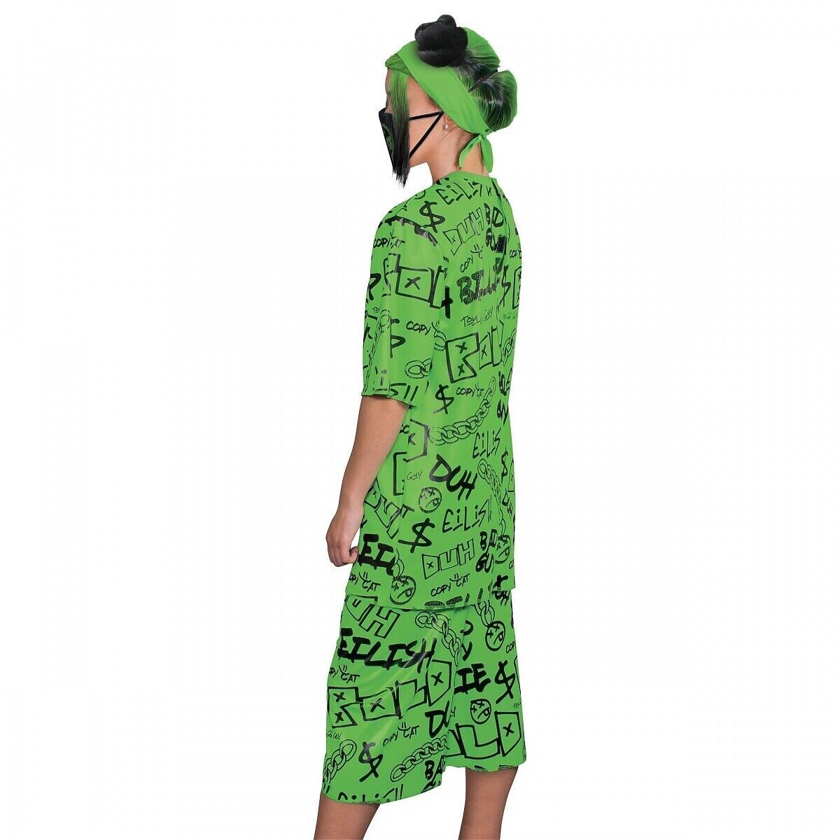 billie eilish green dress Billie Eilish Is A Slime-Green Gucci Queen At Grammys