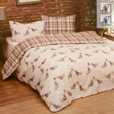 Parure copripiumino Bassotti Scottish di Daunex - dimensioni varie J151