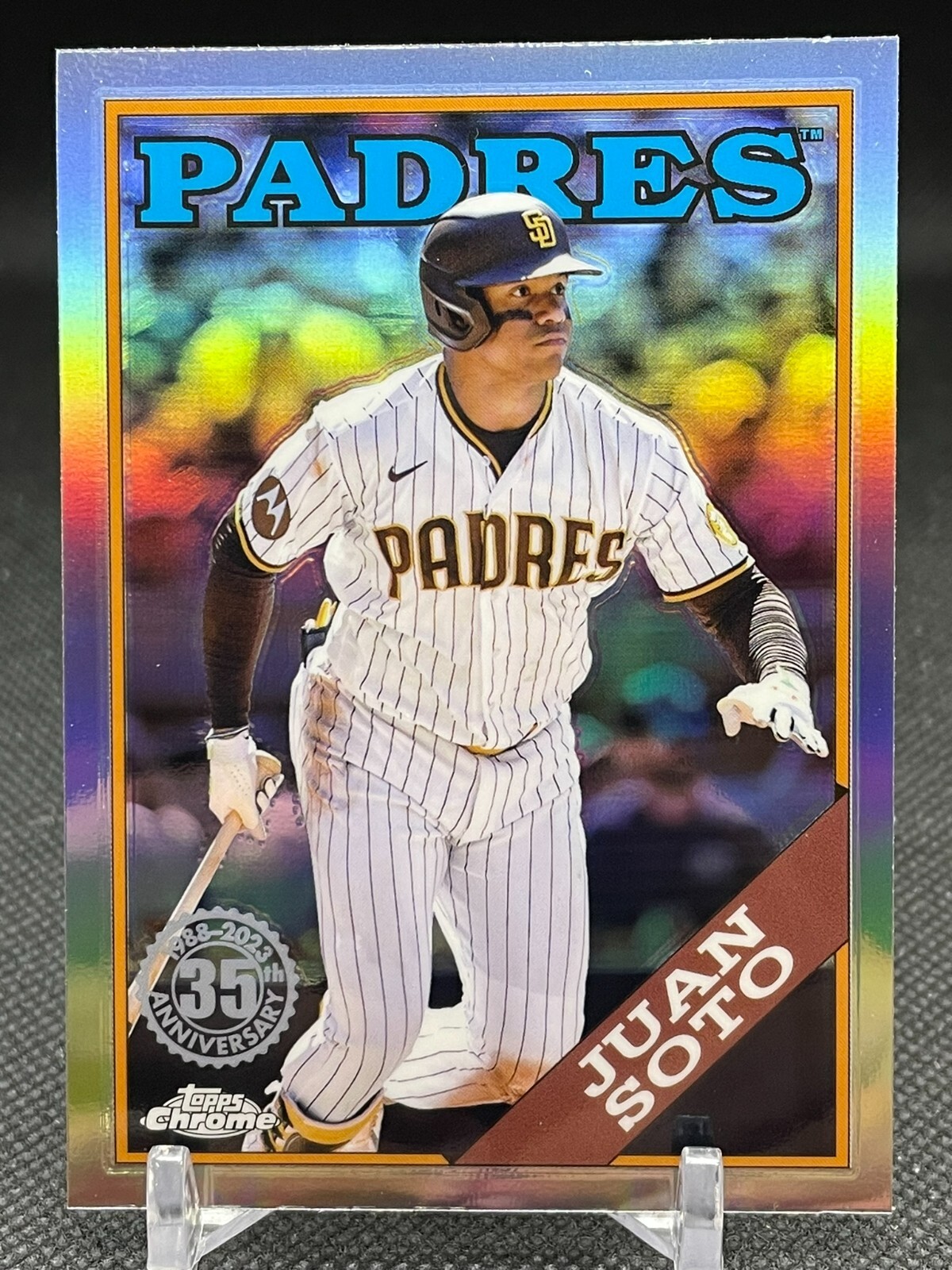 2023 Topps Chrome Update Juan Soto 1988 Refractor Baseball Card eBay