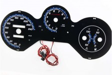 Fiat Barchetta design 2 glow gauge plasma dials tachoscheibe glow shift indicato