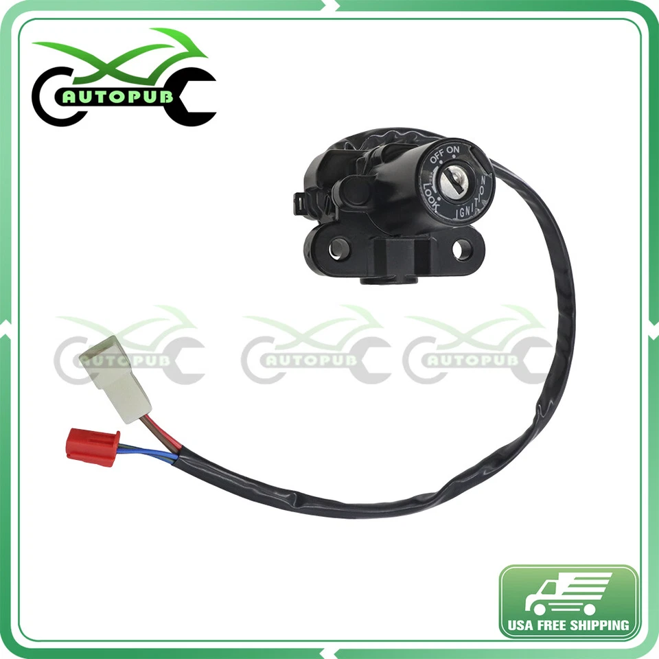 Замок сиденья выключателя зажигания крышки топливного газа с набором ключей для Yamaha YZF R6 1999-2005 - Изображение 3 из 4