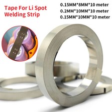 10M Pure Nickel Strip Tape For Li Battery Spot Welding Spot Welder Machine 3SIZE