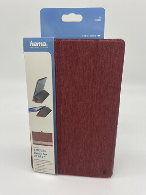 HAMA 001884769TC FOLD CLEAR Samsung Tab A7 10.4 Tablethülle Bookcover Rot