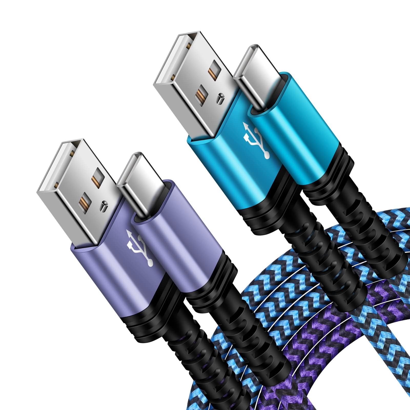 2Pack 6FT Android Samsung A15 Charger Cord USB C to Type USB A Fast Charging ...