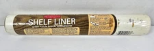 Vintage 1978 NOS Rubbermaid Shelf Liner Solid White 10'  x 12"