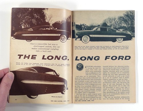 1955 Jun ROD & CUSTOM Hot Rods '32 FORD extralong customs UNDERSTANDING THE DYNO - Picture 4 of 6