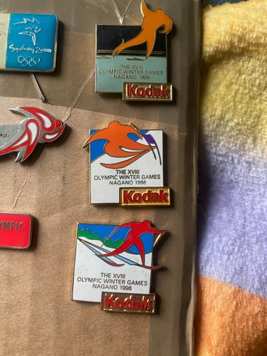 PIN BADGE x 6 Japan NAGANO OLYMPICS 1998 Speedskating '99 COMMITEE not-for-sale - Bild 4 von 5