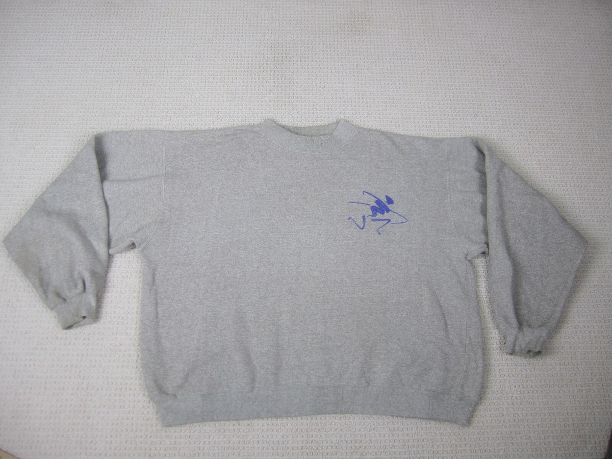 VTG OP Ocean Pacific Sweatshirt Adult XL Gray Crew Neck 80s 90s 