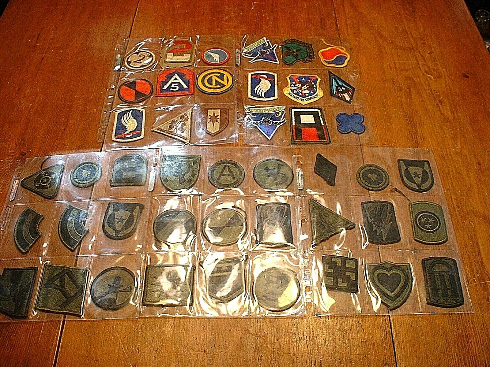 Vintage Lot of 45 Army Air Force Unit Patches Etc | eBay