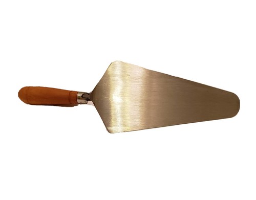 Masonry Brick/Block Trowel 9" X 4-1/4" Round Tip. By Stanley. Hard Wood Handle. - Picture 8 of 12