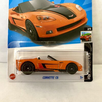 Hot Wheels 2024 Corvette C6 HW Roadsters 2/5 Orange | eBay