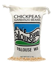 Certified Glyphosate Residue Free Palouse Brand Chickpeas 3 lbs