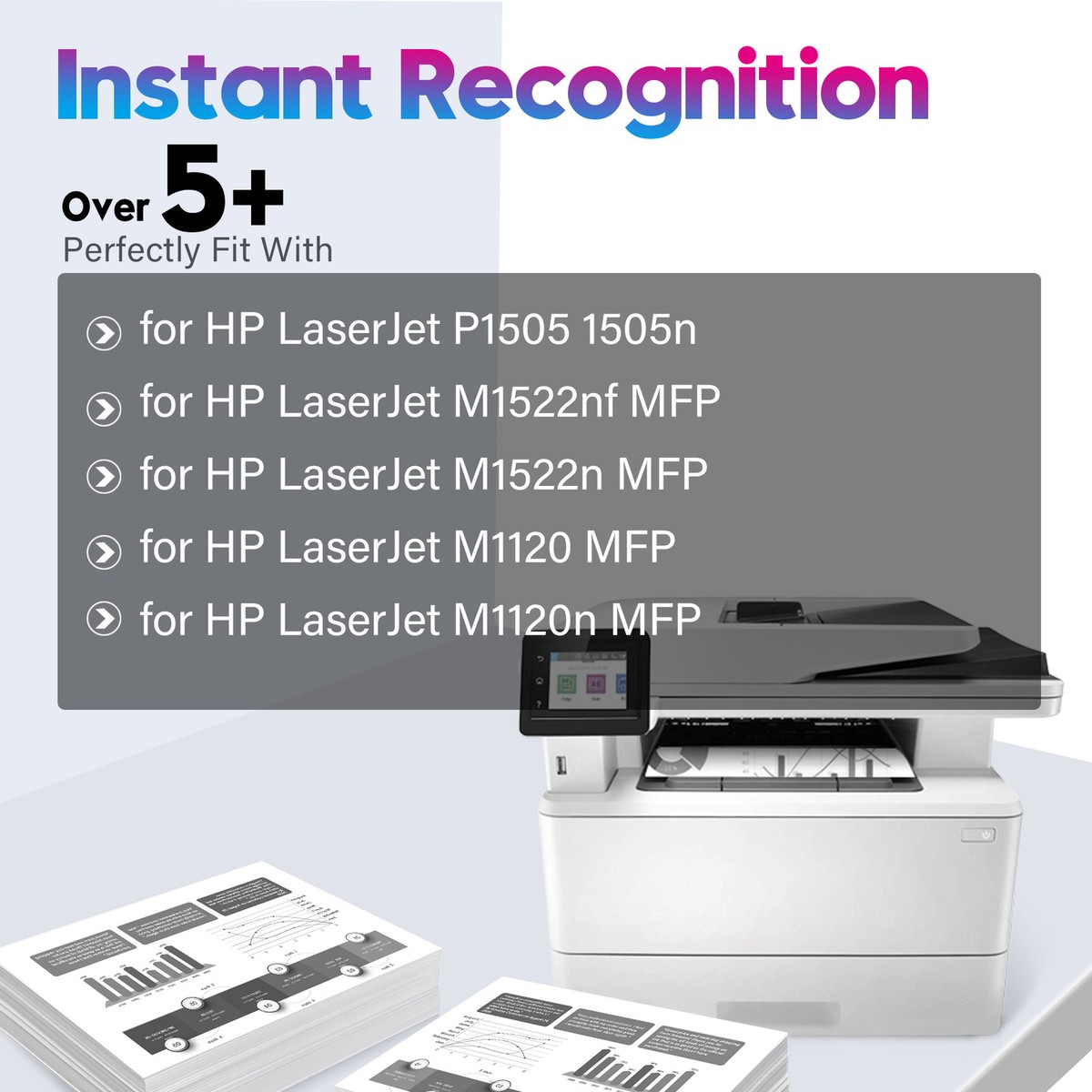 1-4 Toner XXL Per HP CB436A 36A Laserjet P1505 M1120 MFP M1120n - Foto 4