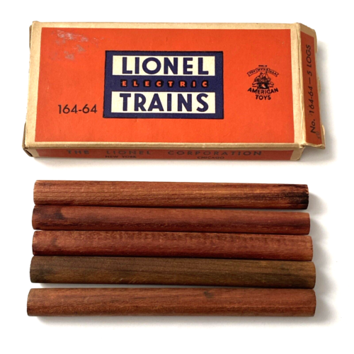 SCARCE Boxed Lionel Postwar 164-64 Five Logs in Separate Sale Box OB - Picture 1 of 14