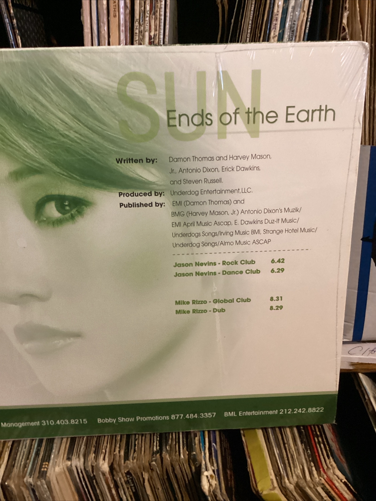 ENDS OF THE EARTH VINYL LP underdog entertainment. RARE/NEW/SEALED