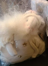 Vintage 2000 Among Friends by GIFTCRAFT Winter Bunny Star Brite New in bag