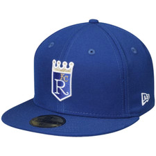 New Era Kansas City Royals Cooperstown Collection Logo 59FIFTY Fitted Hat 7 1/2