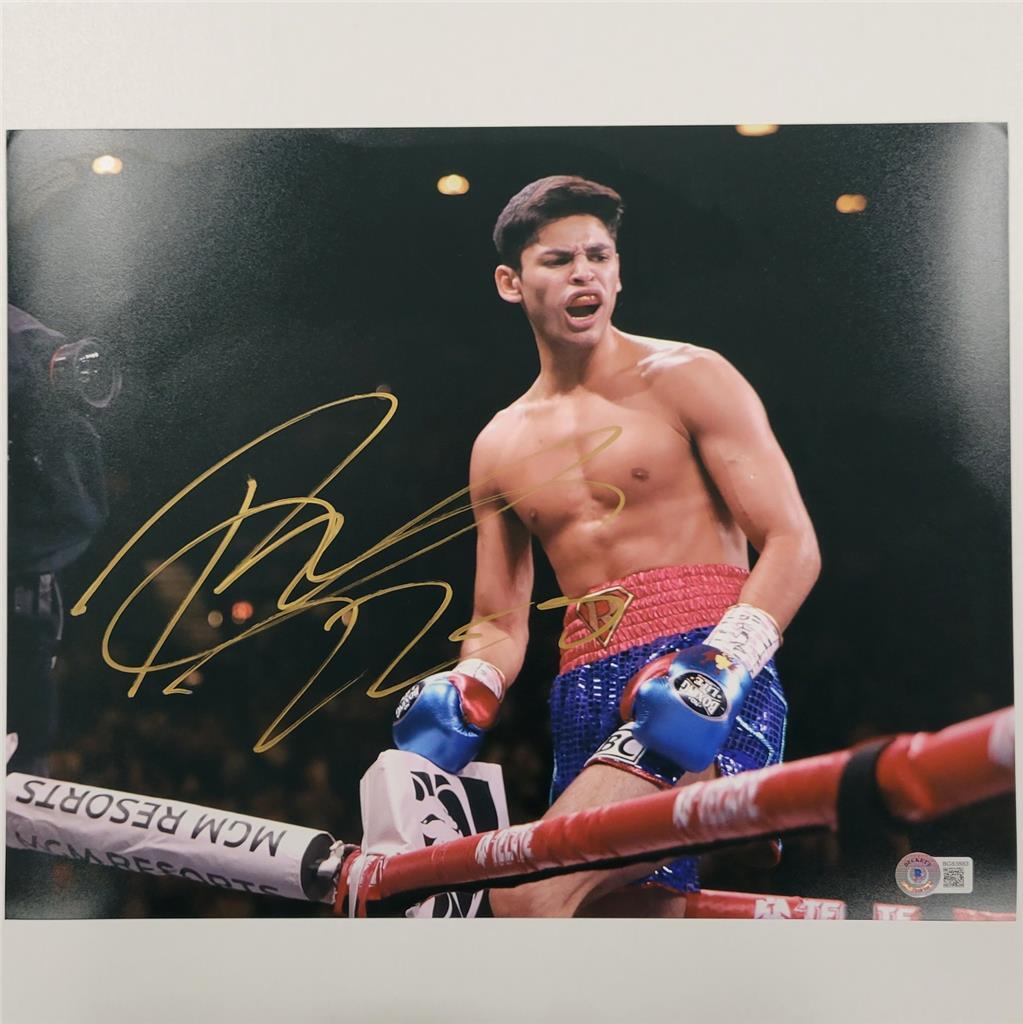 ボクシング　ライアンガルシア　直筆　サイン　写真 Ryan Garcia 