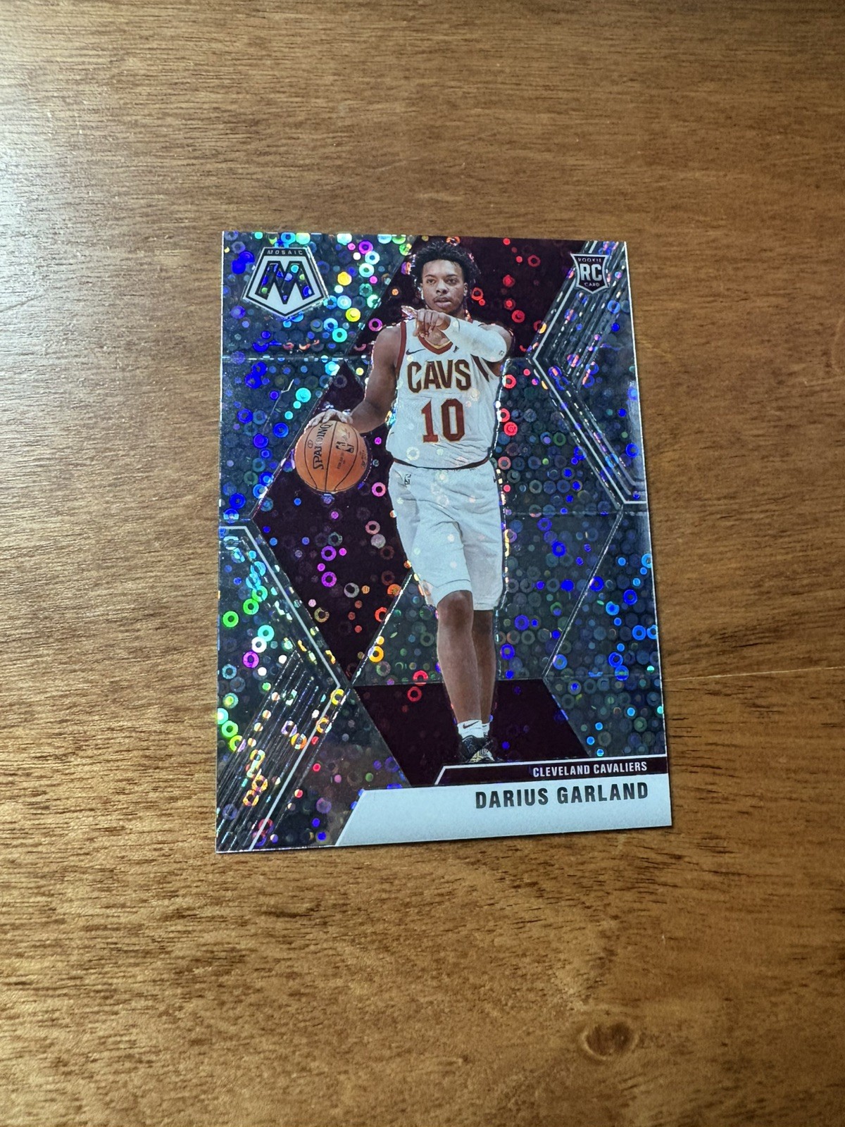 2019-20 Mosaic Rookie Darius Garland #249 Silver Fast Break Prizm Disco (RC)
