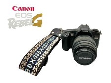 Canon EOS Rebel G 35mm Camera w/ 70-210mm Quantaray Lens - UNTESTED AS IS