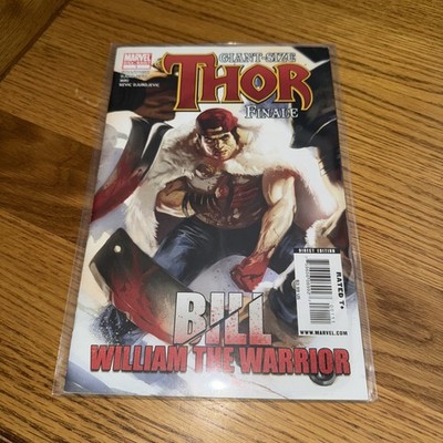 Marvel Comics:  GIANT-SIZE THOR FINALE 'Bill William The Warrior' One-Shot  2010