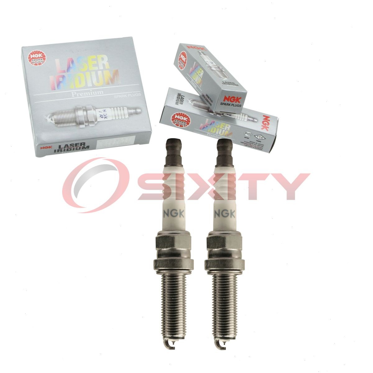 2 pc NGK 93675 SILMAR7A9S Laser Iridium Spark Plugs for 31909-HL4-003 hp