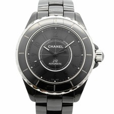 Chanel J12 Intense Black H3829 Black Dial Used Men's Wrist watch Automatic