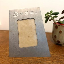 Vintage Rare Borders Book Music Cafe Metal Y2K Photo Frame