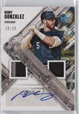 2022 Diamond Kings DK Material Signatures Holo Blue 20/25 Romy Gonzalez Auto s5q