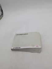 2019 Kia Forte Owners Manual  Book With Free Shipping 