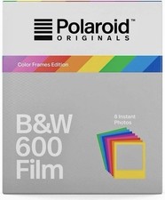 Polaroid Film 600 Color: B W Frame Edition, NIB-RETRO  RARE 