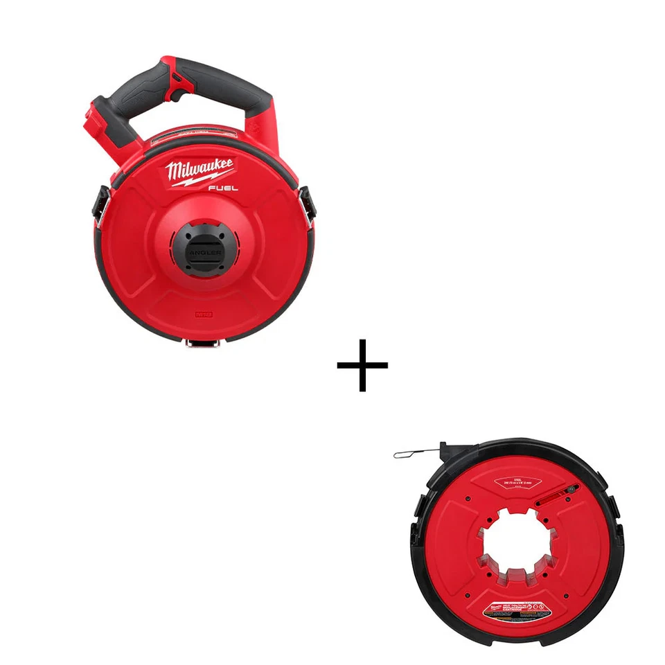 Рыболовная лента Milwaukee 2873-20S240 M18 FUEL 18 В со сталью 240 футов x 1/8 дюйма