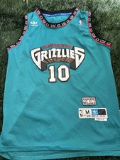 Vancouver Grizzlies Mike Bibby NBA Hardwood Classics Adidas Jersey Medium